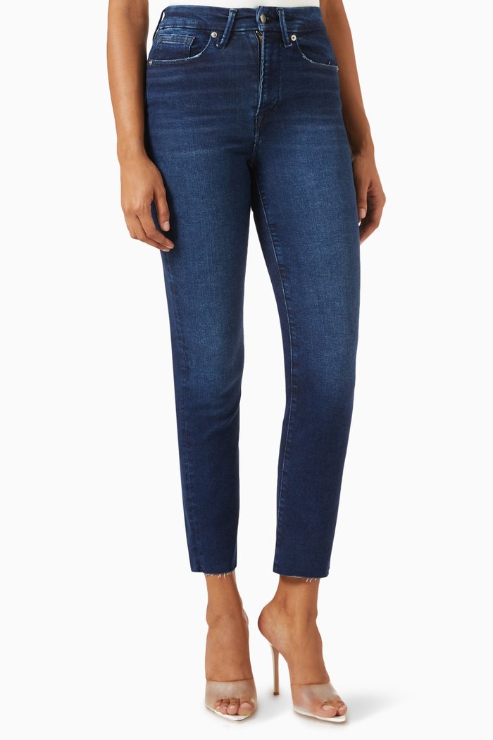 

Always Fits Good Classic Slim Jeans in Denim, Blue