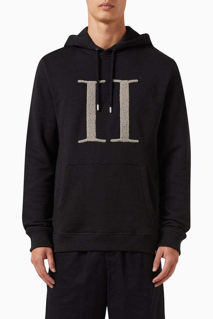 

Encore Hoodie in Organic Cotton, Black