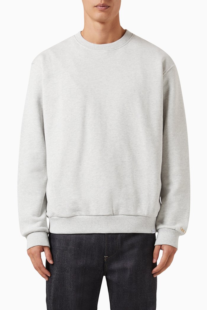 Hiroto Hoodie in Organic Cotton, Neutral