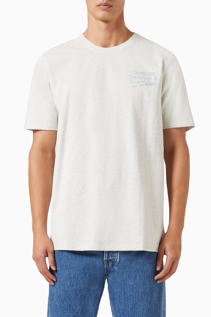 Harajuku T-Shirt in Cotton Jersey, Grey