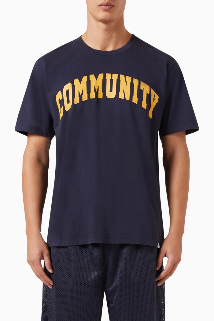 

Deacon T-Shirt in Cotton Jersey, Blue