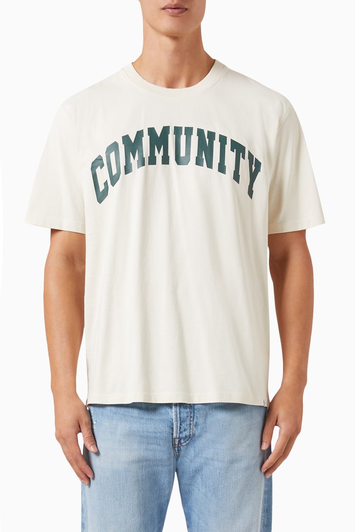 

Deacon T-Shirt in Cotton Jersey, Neutral
