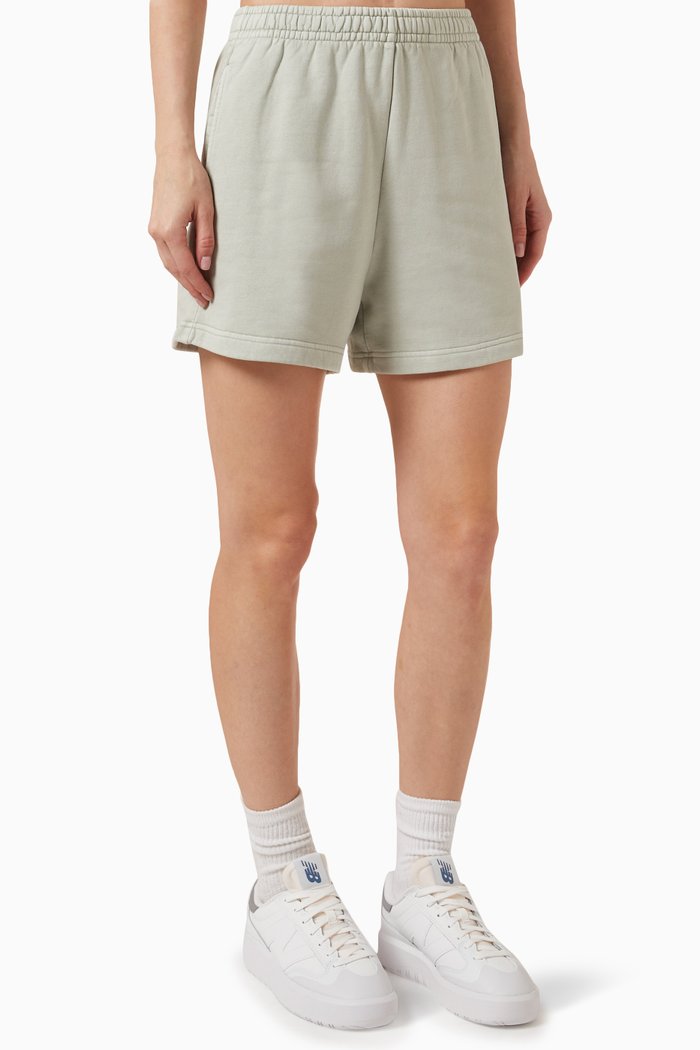 Rayne Sweatshorts in Brushed-fleece, Grey