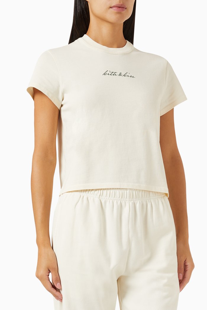 

Mulberry Vintage T-shirt in Cotton-jersey, Neutral