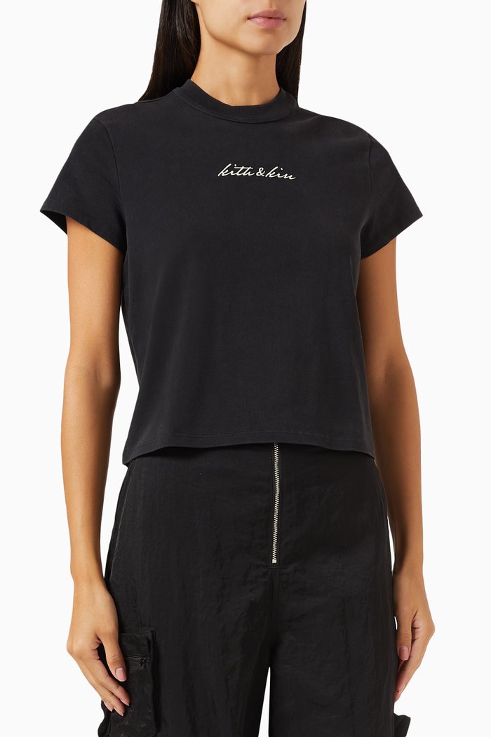 

Mulberry Vintage T-shirt in Cotton-jersey, Black