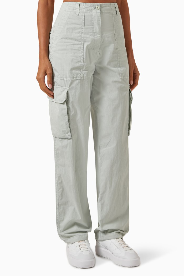 

Evans Utility Pants in Cotton-nylon, Grey
