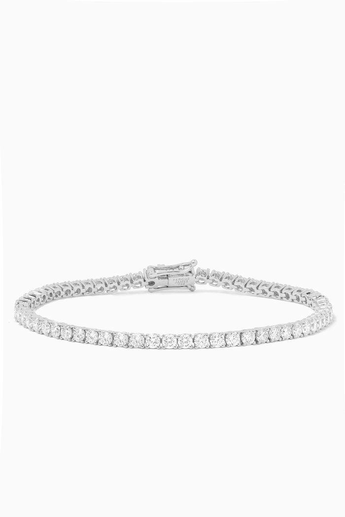 

Tennis Diamond Bracelet in 18kt White Gold