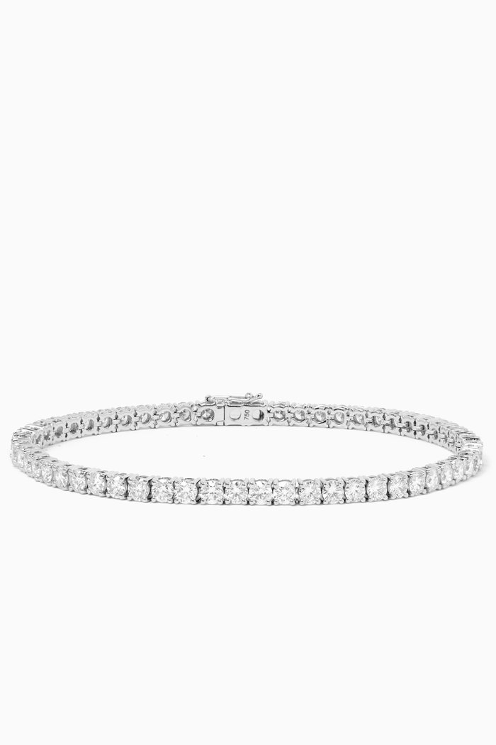 

Diamond Tennis Bracelet in 18kt White Gold