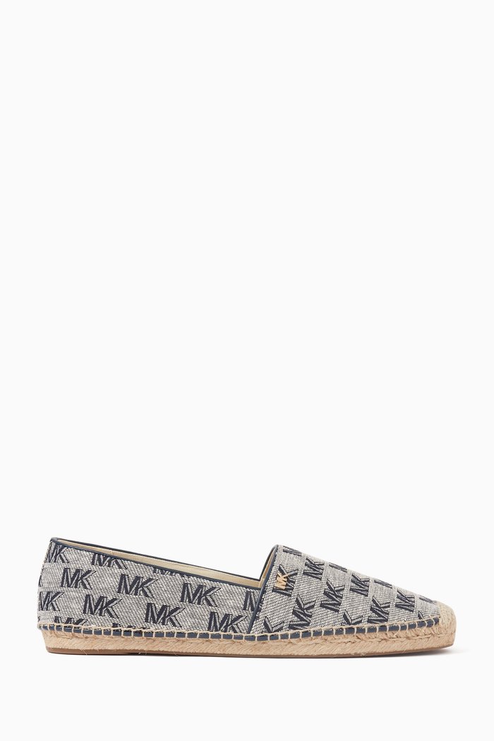 

Kendrick Logo-jacquard Espadrilles in Canvas, Blue