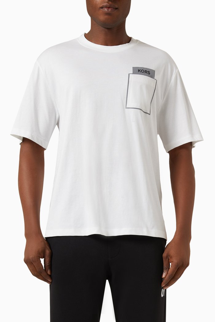 

Logo-print T-shirt in Cotton-jersey, White