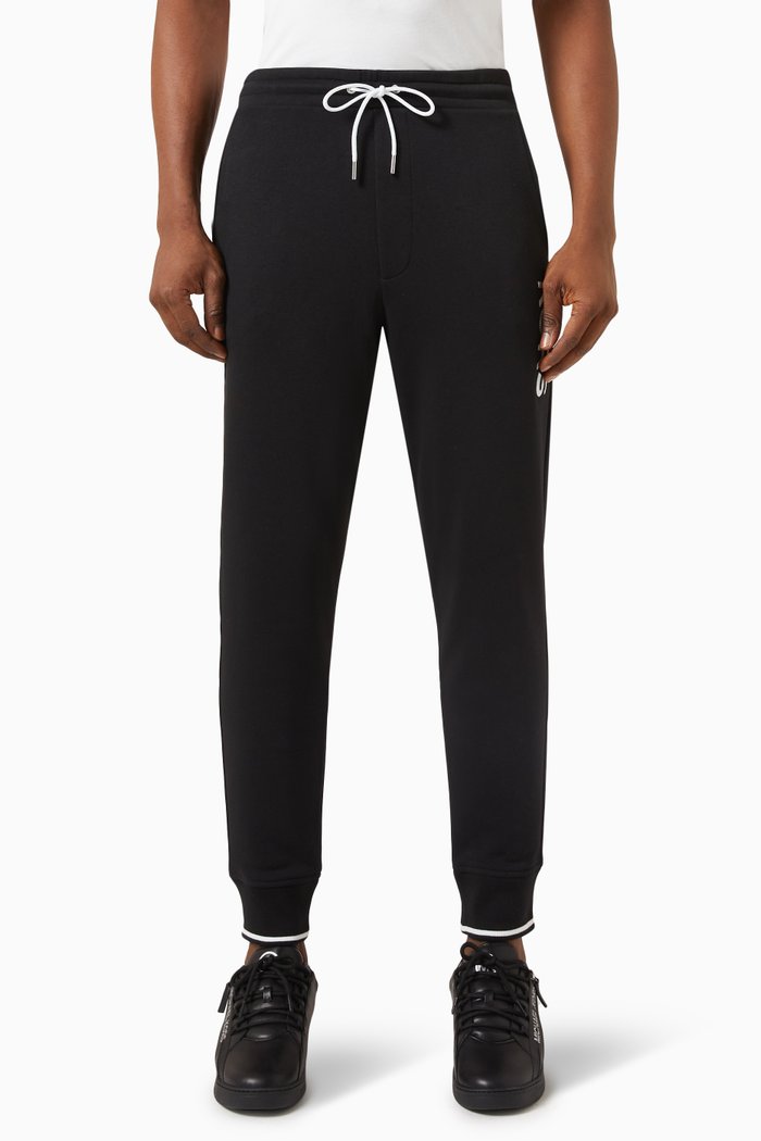 

Logo-embroidered Sweatpants in Cotton, Black