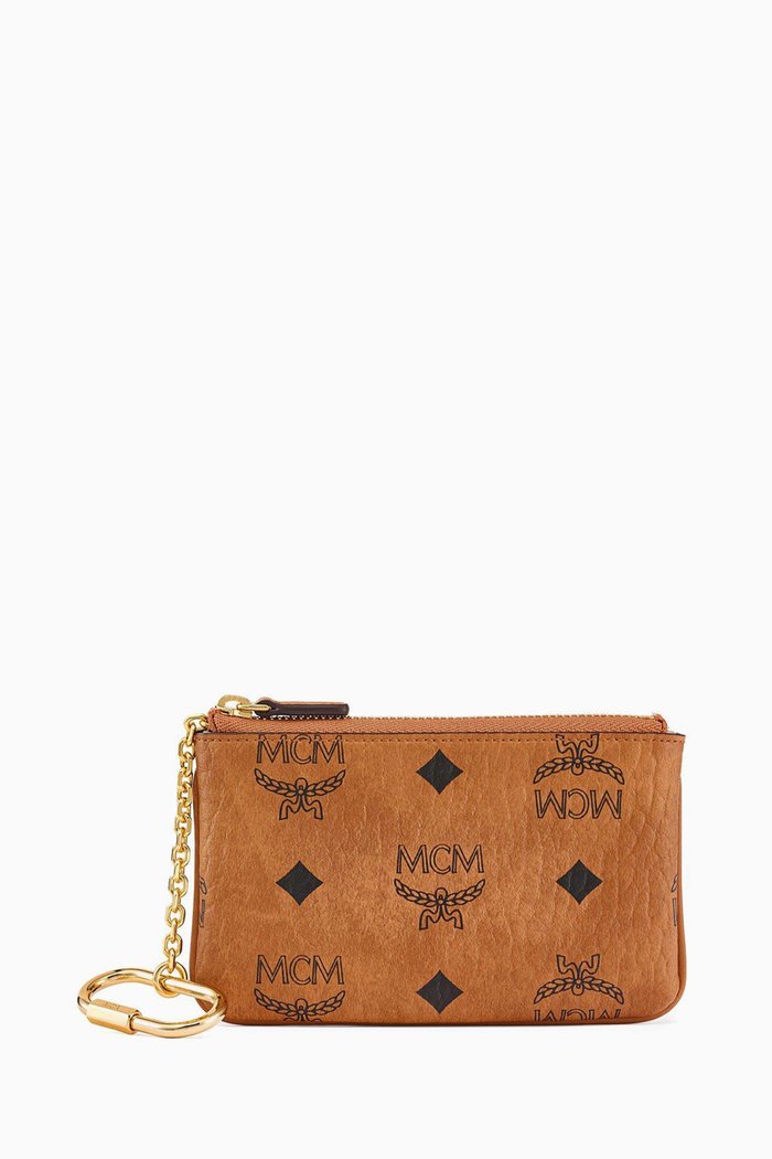 

Key Pouch in Visetos, Brown