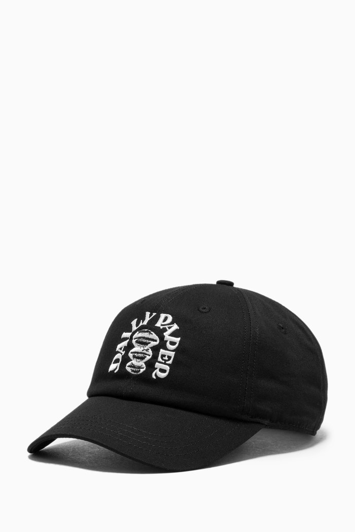 

Ron Logo Cap in Cotton, Black