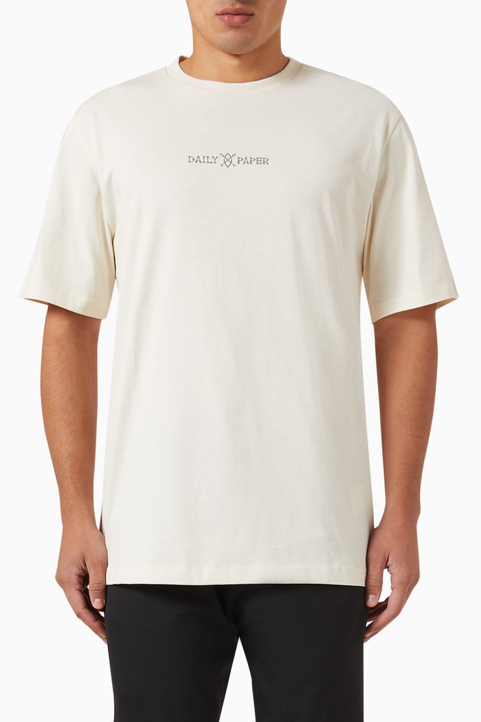 

Raysan Graphic T-shirt in Cotton, Neutral