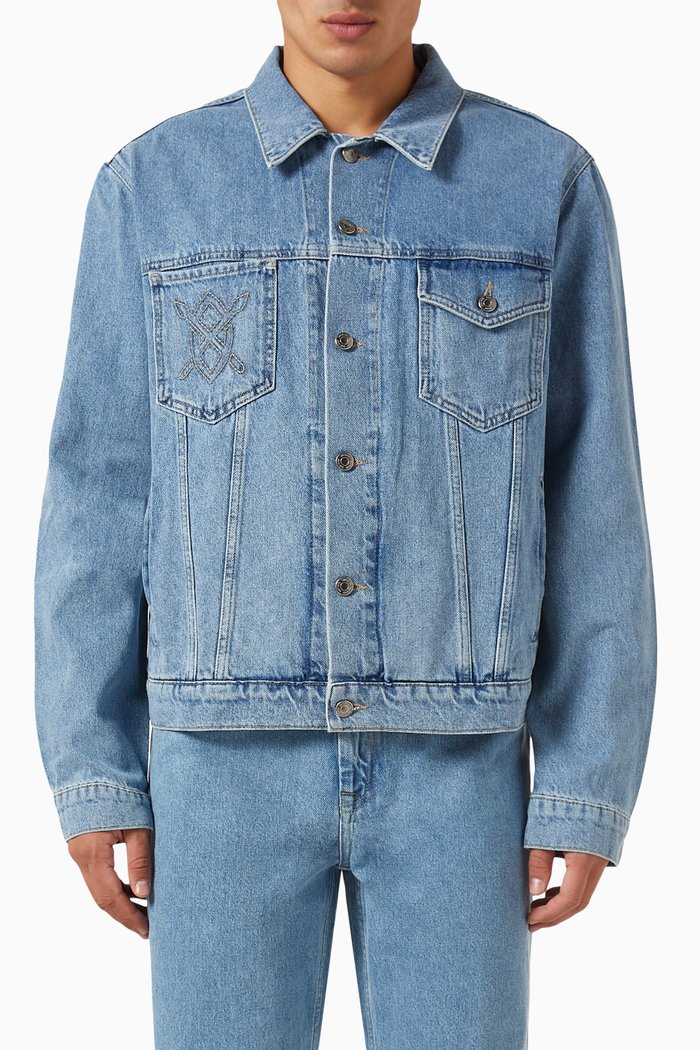 

Nunise Jacket in Denim, Blue