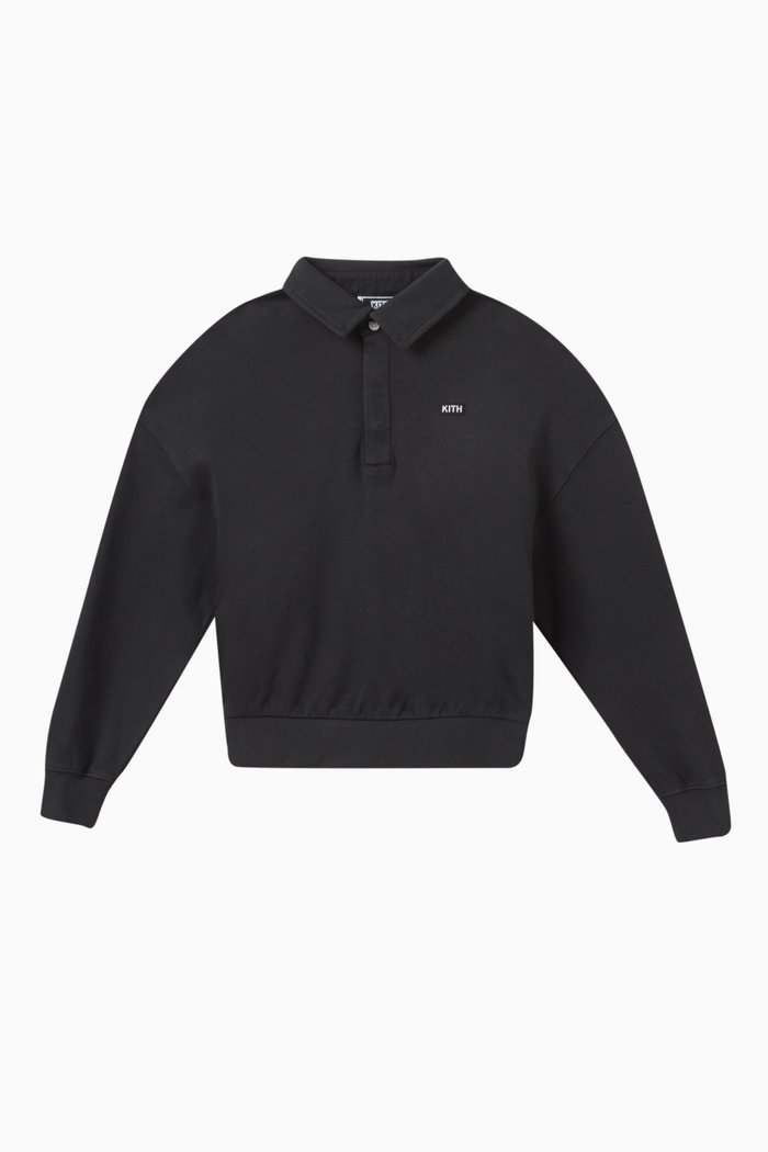 

Graham II Polo T-shirt in Cotton, Black