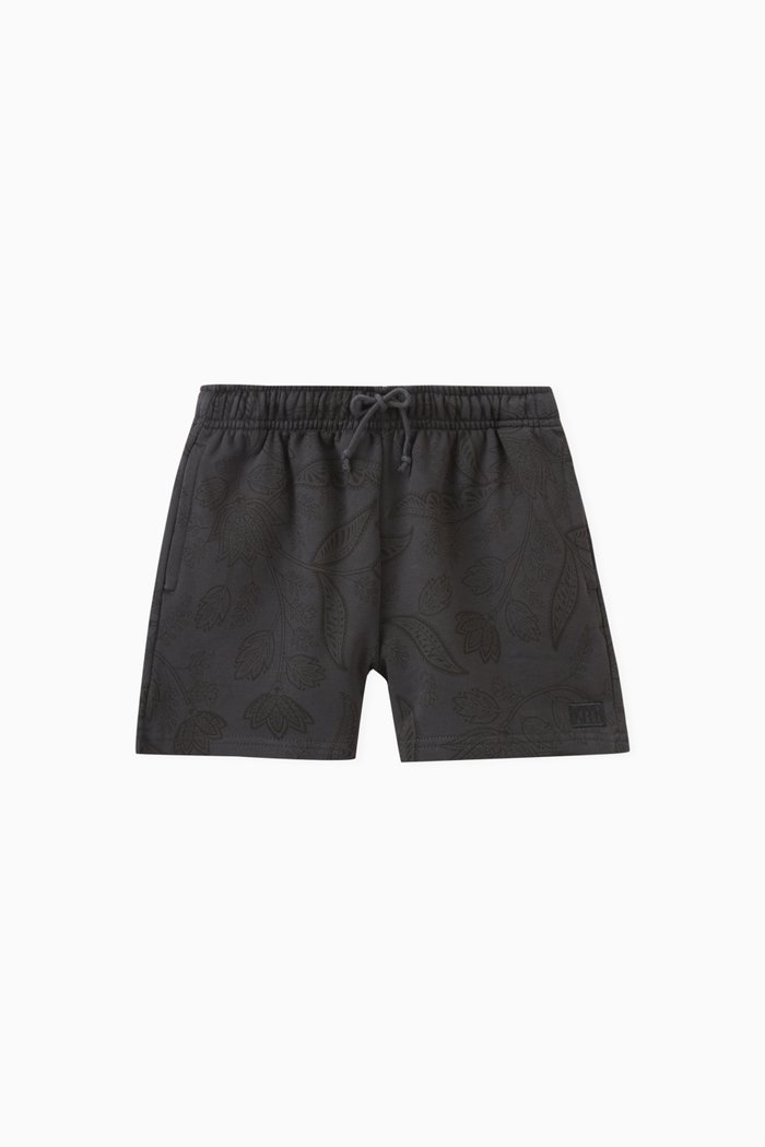 Liam Shorts in French Terry, Black