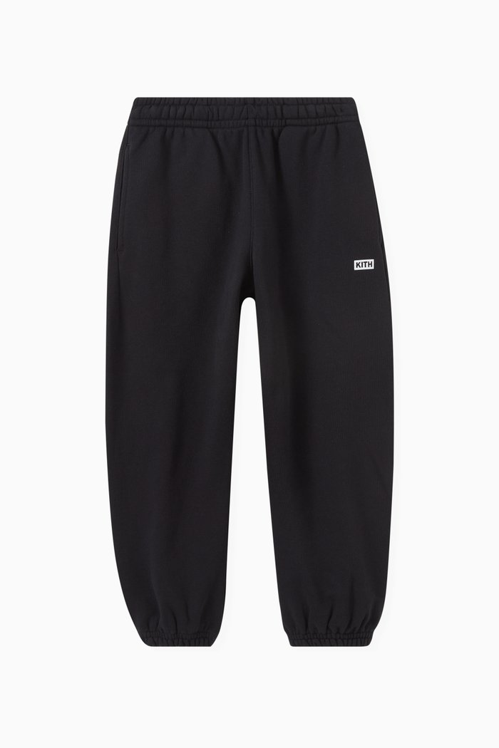 

Nelson Sweatpants in French Terry Cotton, Black