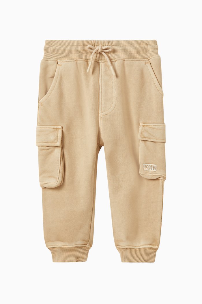 

Williams Cargo Sweatpants in French Terry, Neutral