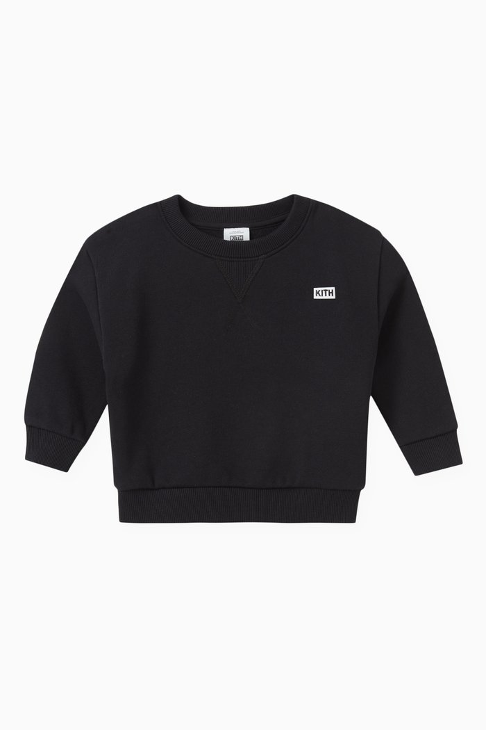 

Nelson Sweatshirt in French Terry Cotton, Black