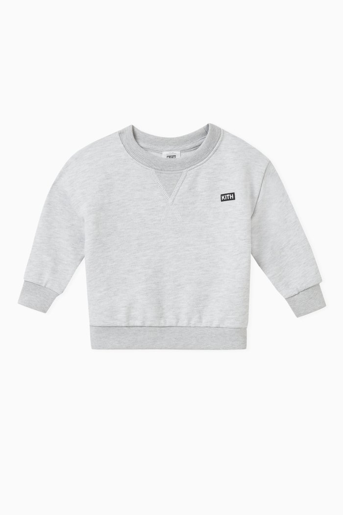 

Nelson Sweatshirt in French Terry Cotton, Grey