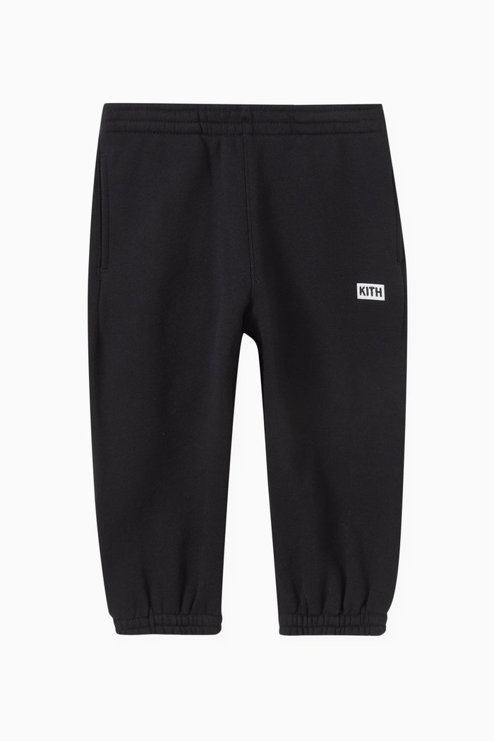 

Nelson Sweatpants in French Terry Cotton, Black