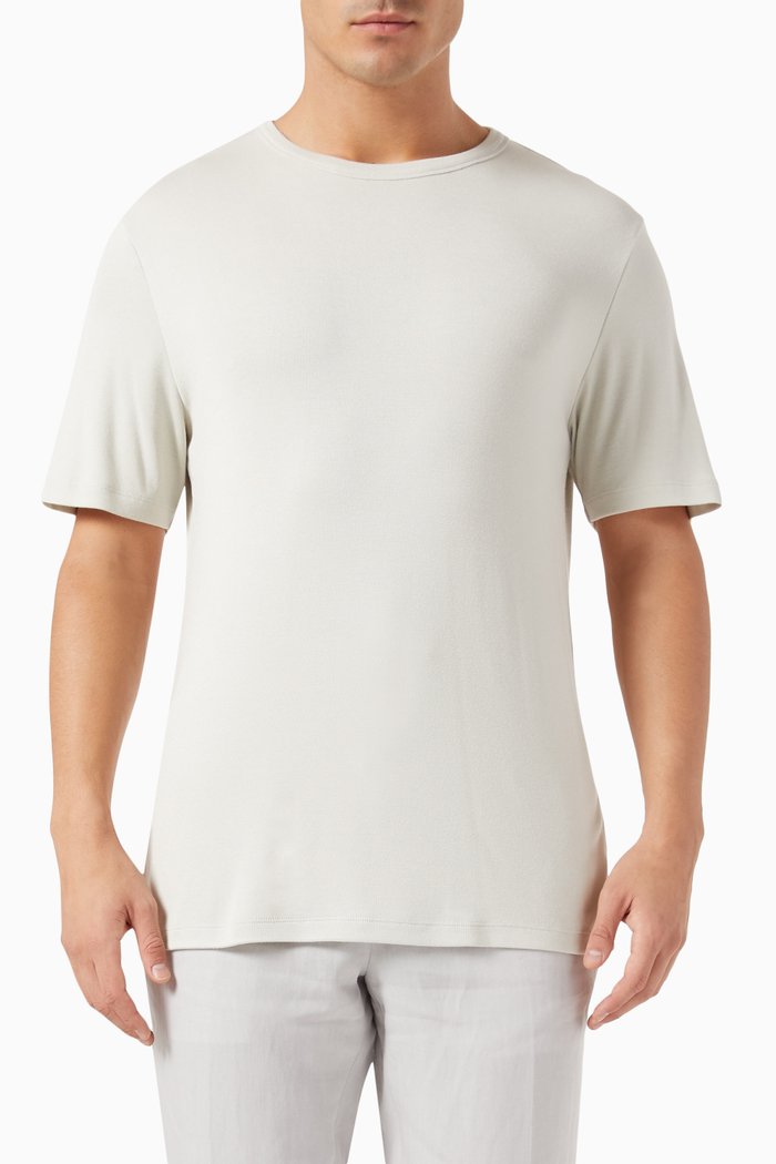 

Anemone Essential T-shirt in Modal Jersey, Neutral