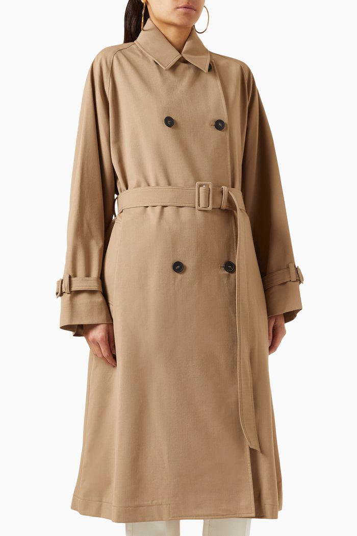 

Candida Trench Coat, Brown
