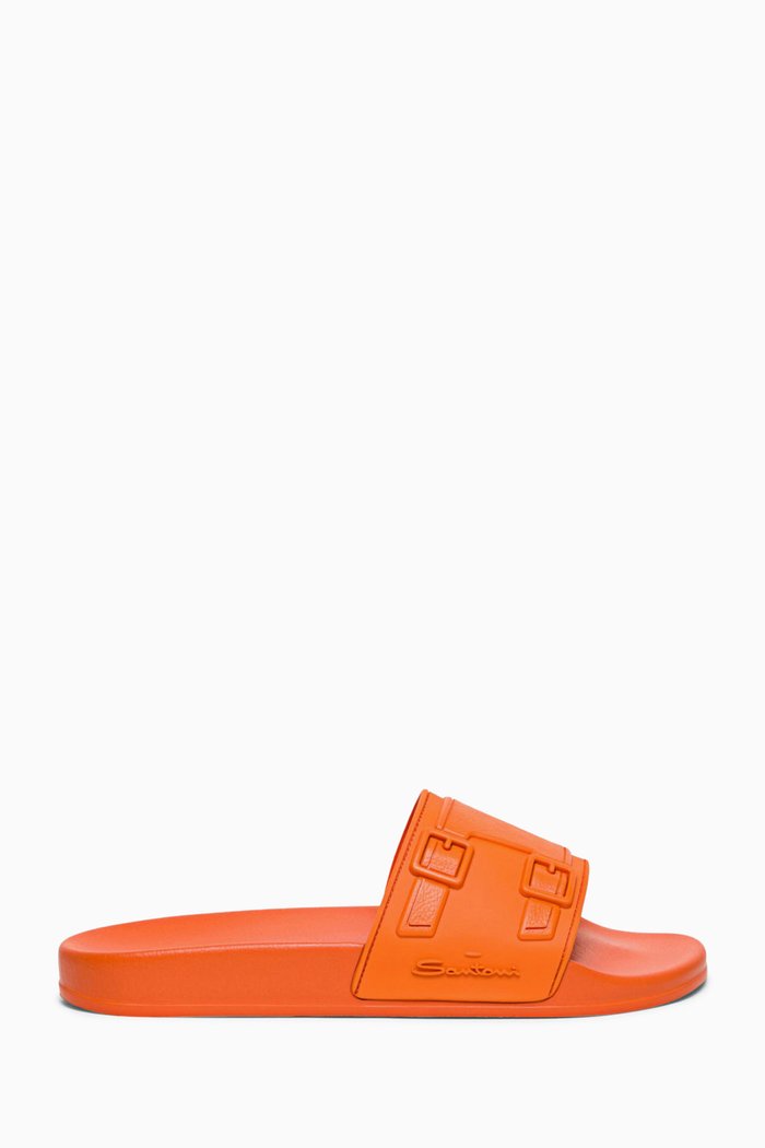 

Edison Slides in Rubber, Orange