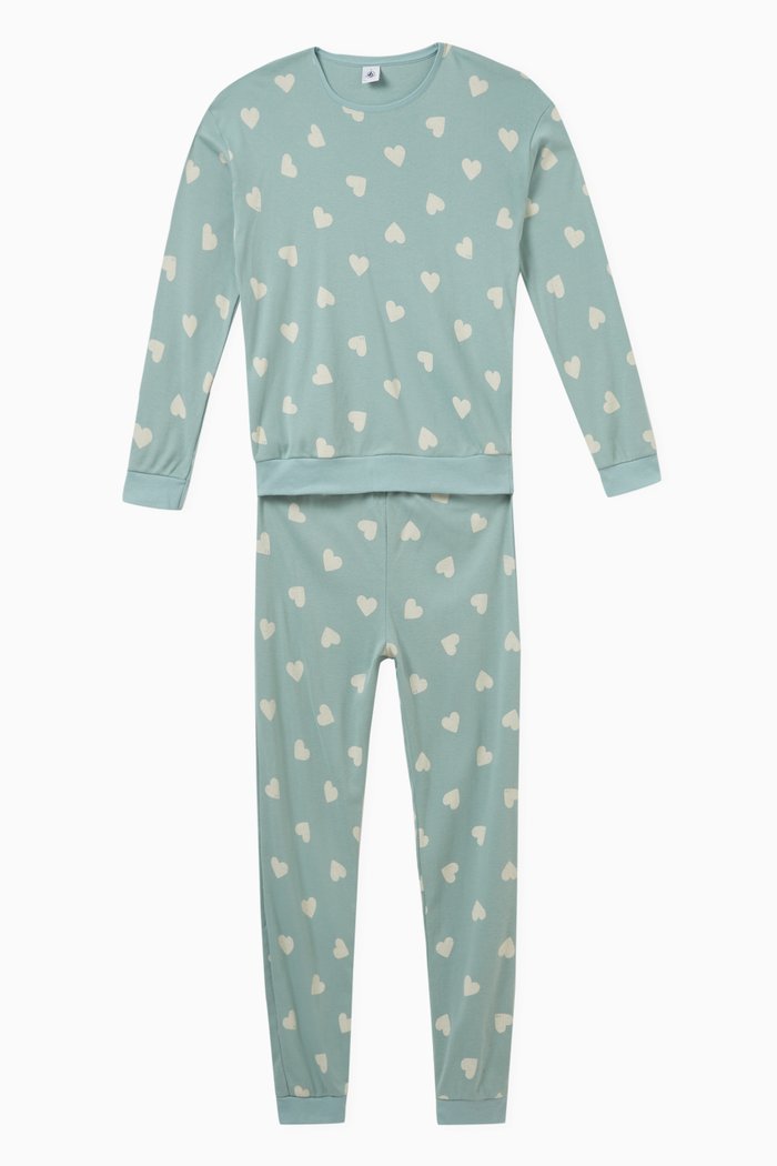 

Women's Heart Pyjamas in Cotton, Multicolour