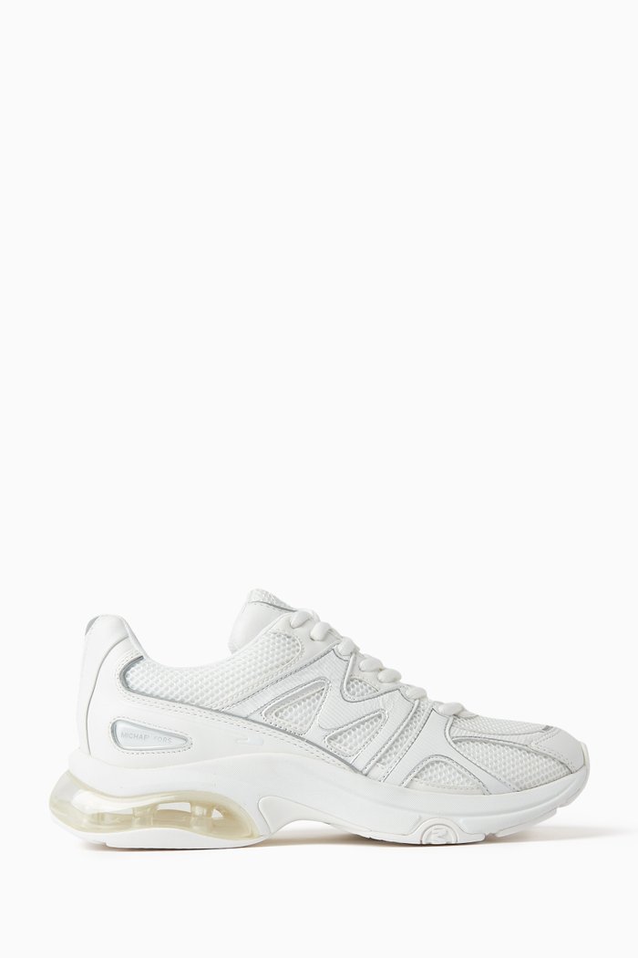 

Kit Extreme Low-top Sneakers in Mesh & Leather, White