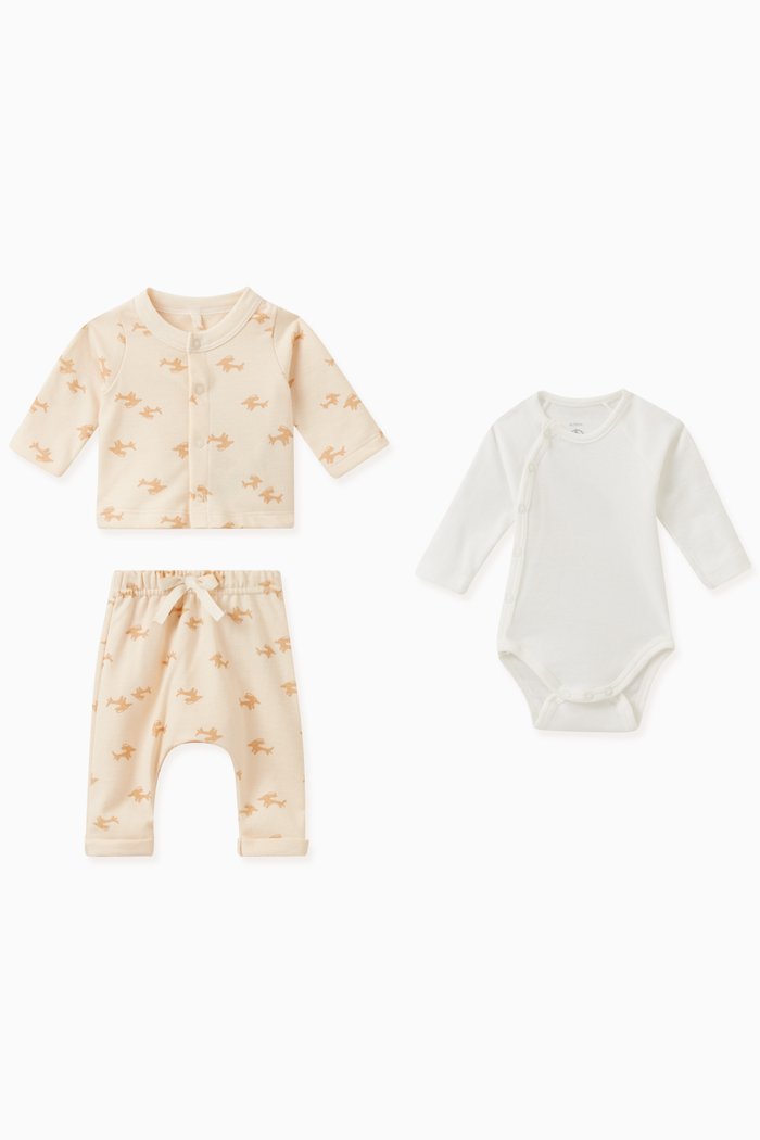 

Pattered Outfit in Cotton-Fleece, Multicolour