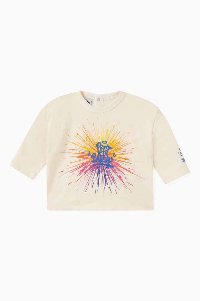 

Long Sleeved T-Shirt in Jersery, Neutral