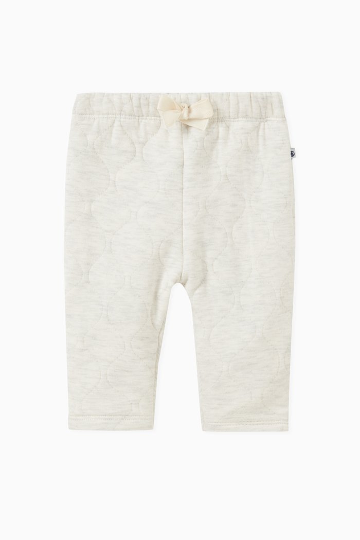 

Quilted Pants in Cotton, Neutral