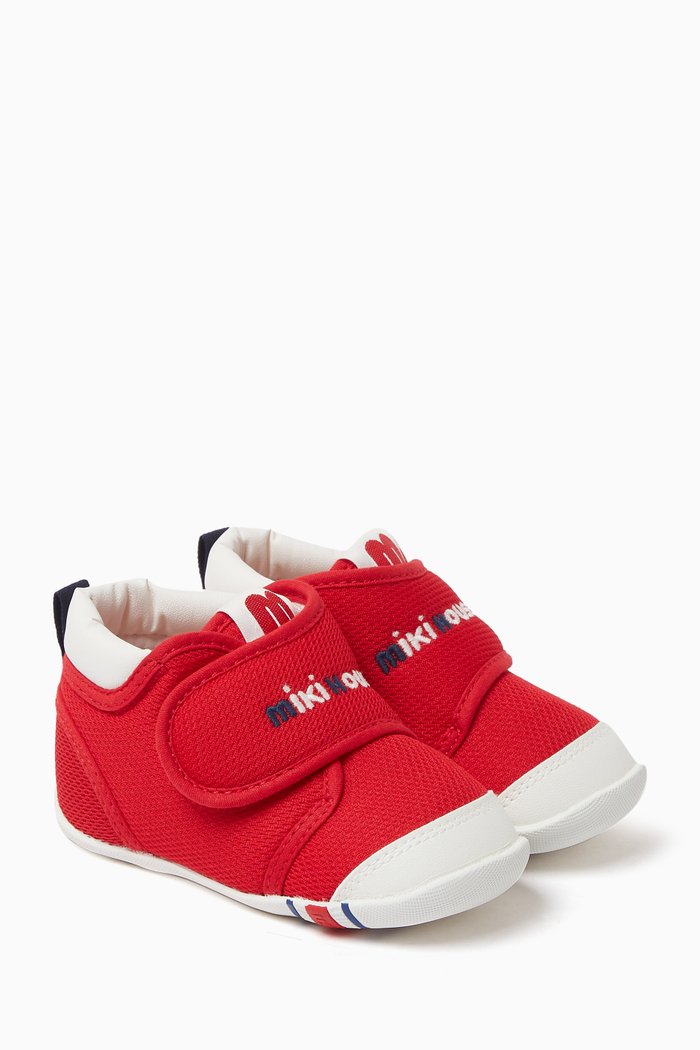 Classic Logo Baby Shoes, Red