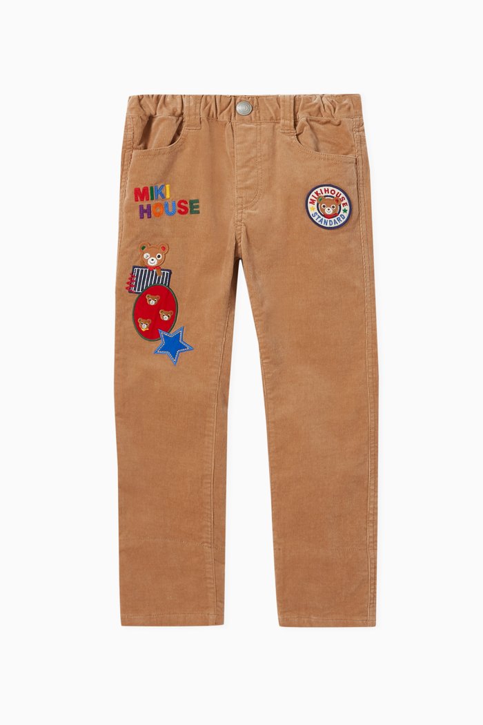 

Logo Pants in Cotton Blend, Neutral