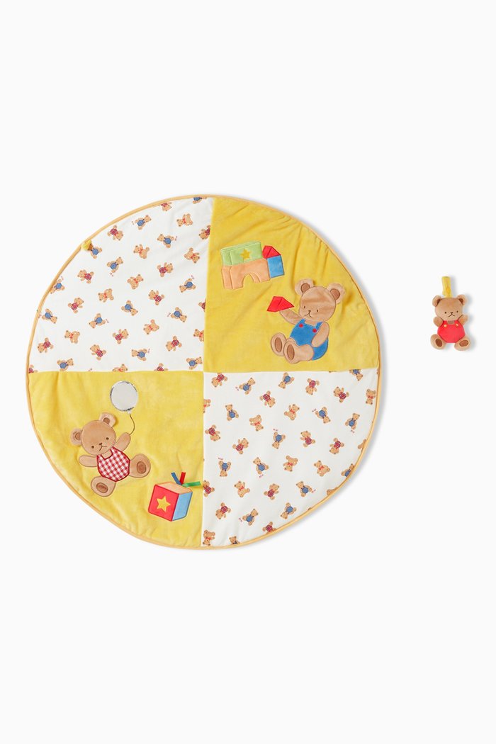

Baby Play Mat in Cotton, Yellow