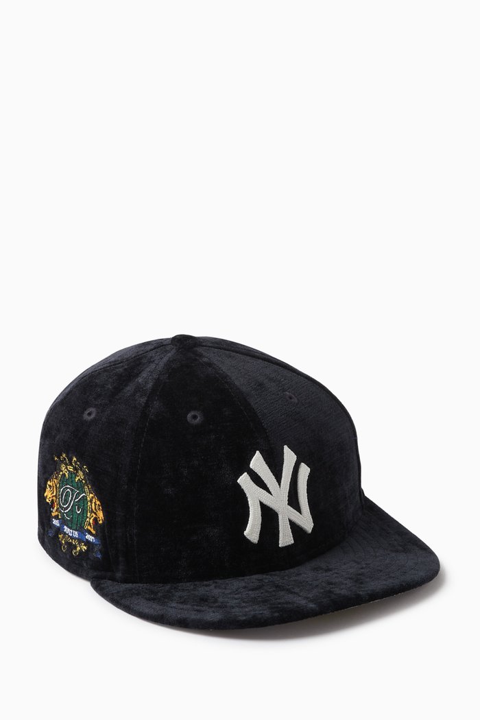 x Yankees 59FIFTY Low Profile Cap in Chenille, Blue