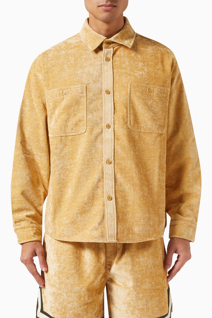 

Apollo Shirt in Chenille, Yellow