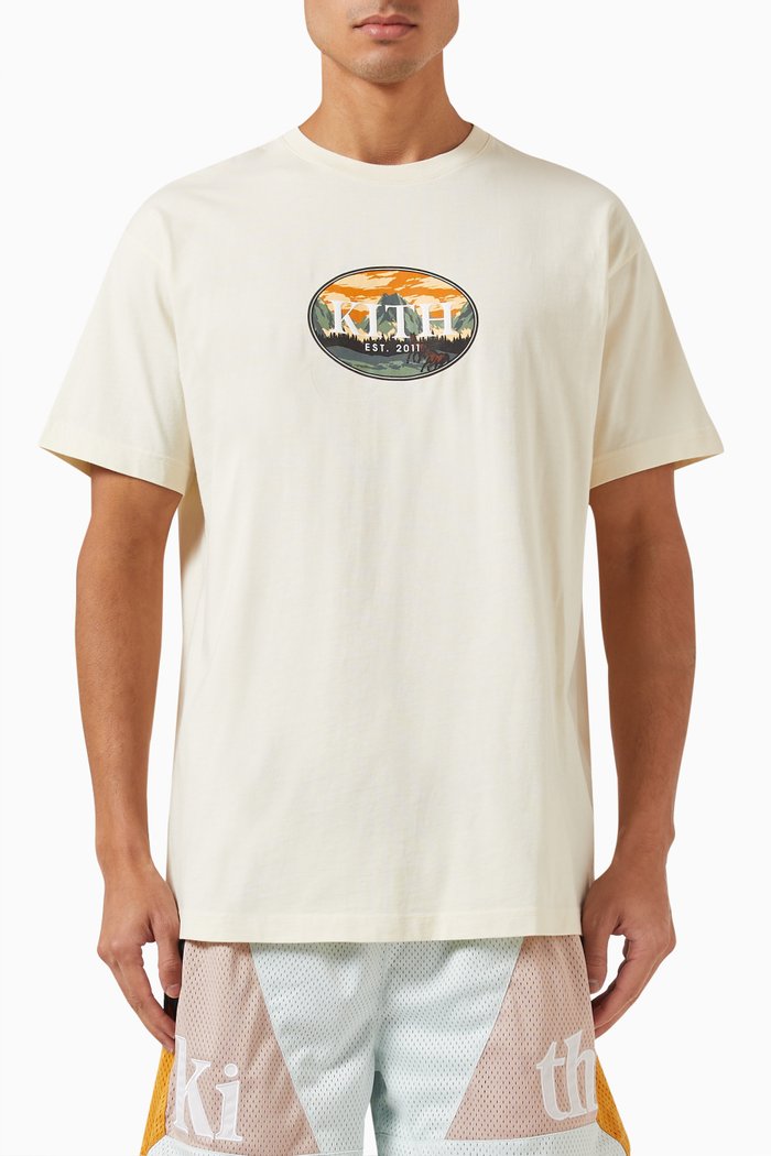

Stallion Scene T-shirt in Cotton-jersey, Neutral