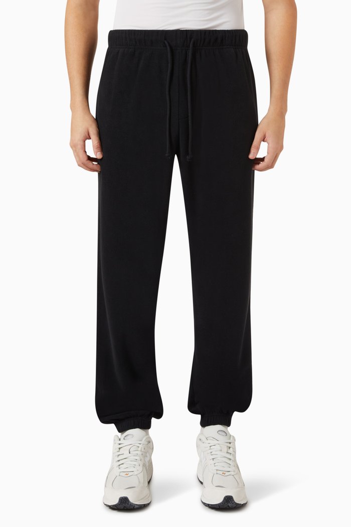 

Emmons Sweatpants in Polar-fleece, Black