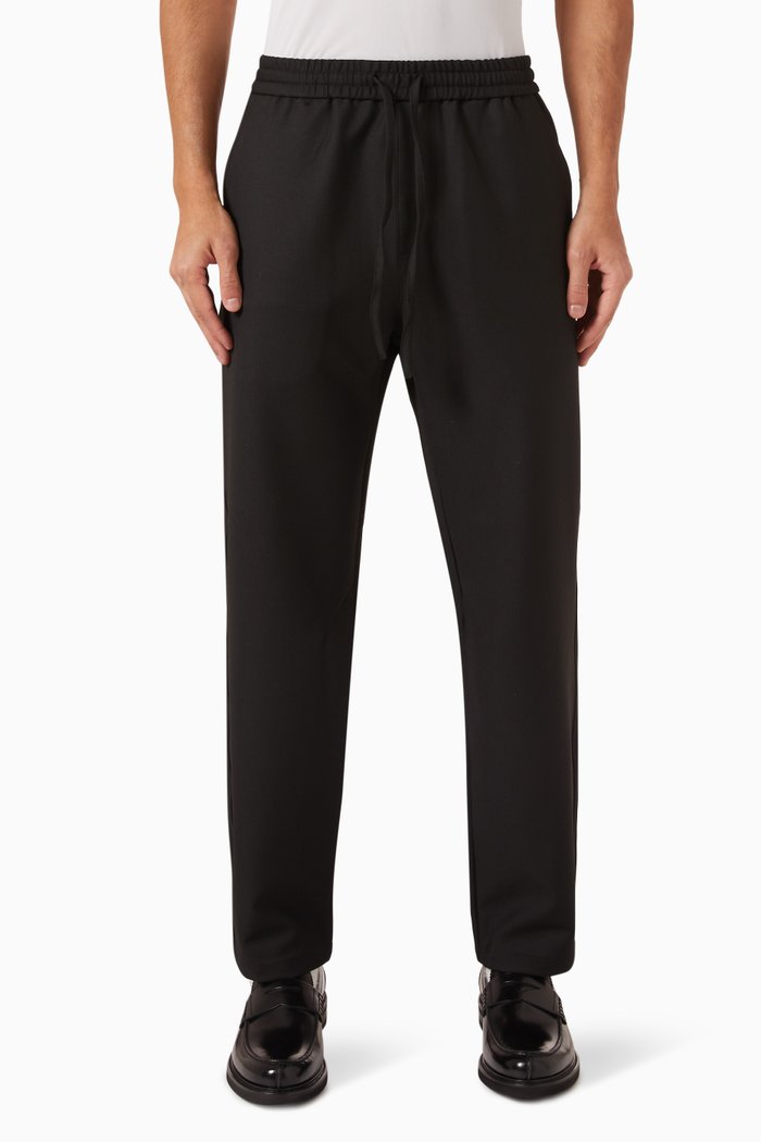 

Double-weave Elmhurst Pants, Black