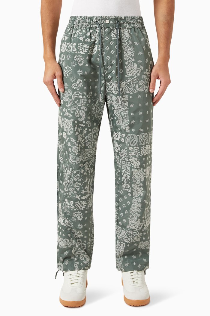 

Flocked Deconstructed Bandana Mercer 8 Pants, Multicolour