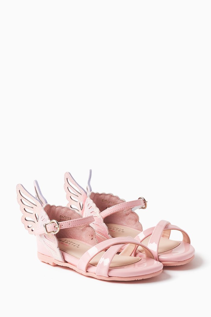 

Heavenly Sandals in Leather, Pink