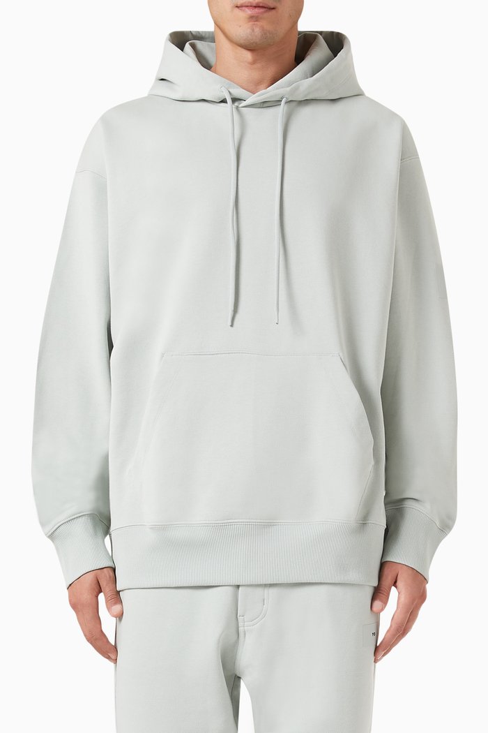 

Logo Hoodie in French Terry, Grey