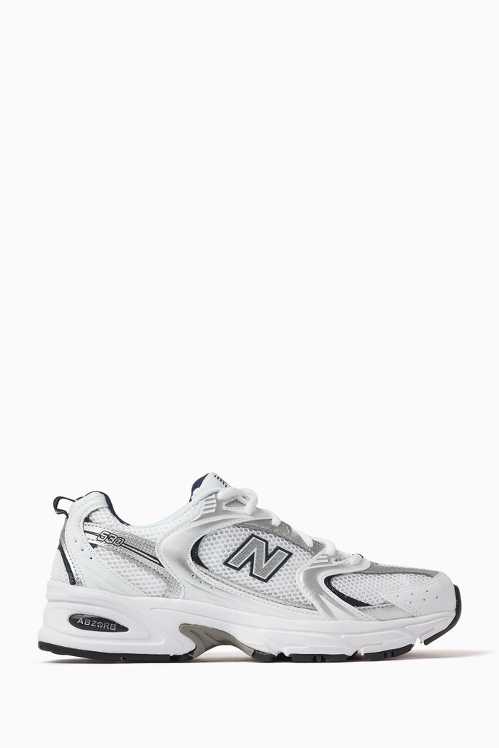 

530 Sneakers in Mesh, White