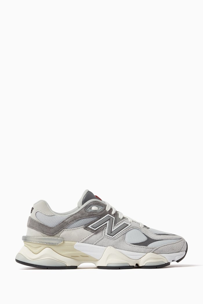

9060 Sneakers in Mesh & Suede, Neutral
