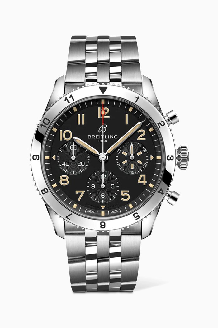 

Classic AVI Chronograph P-51 Mustang, Black