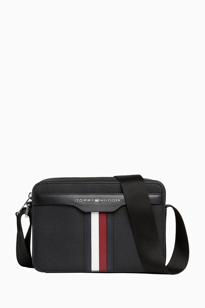 

Camera Bag in Coated Canvas, Black
