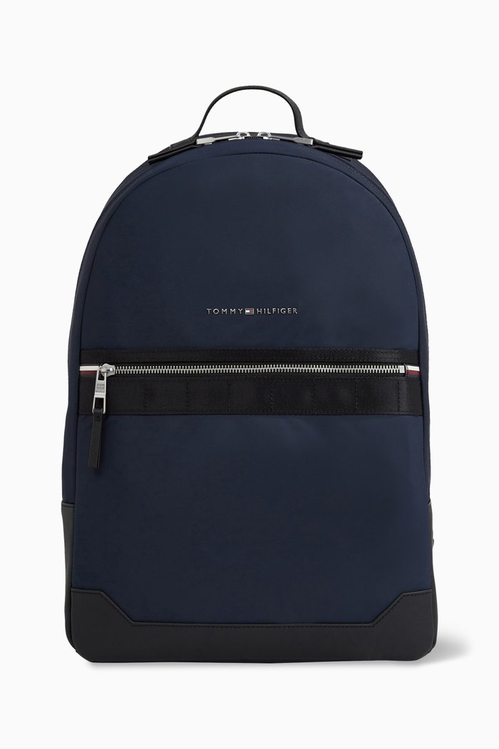 

Elevated Backpack in Nylon, Blue